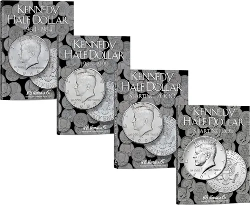 Vista 7 de H.E. Harris & Co. Carpeta de monedas de medio dólar de EE.UU. Walking Liberty 1916 – 1936 # 2693