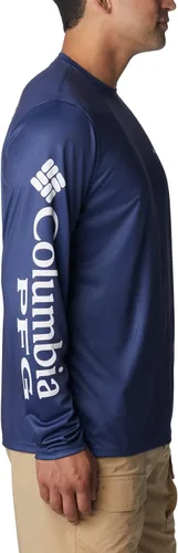 Vista 6 de Columbia Terminal Tackle PFG Carey Chen de manga larga para hombre