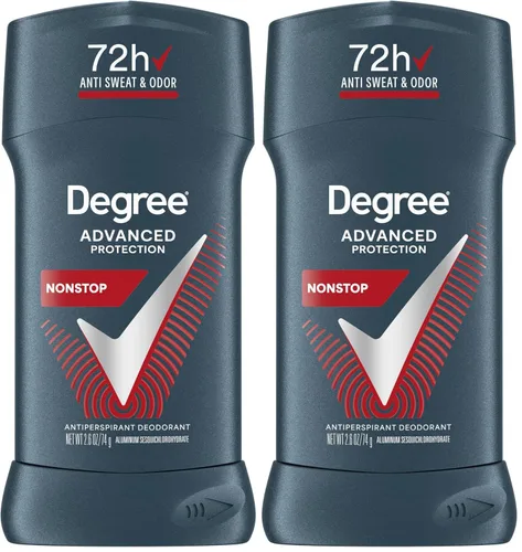 Vista 14 de Degree Desodorante antitranspirante para hombre, Cool Rush, 12 unidades, 72 horas, protección contra el sudor y el olor, antitranspirante