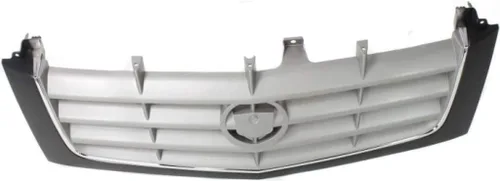 Vista 5 de Para Cadillac Escalade/Escalade EXT Grille Assembly 2002 03 04 05 2006 Inserto de barra transversal Carcasa e inserto pintable con inserto