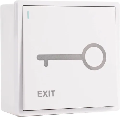 Vista 6 de Presione el botón de salida para el sistema de control de acceso de la puerta Material del ABS NO/COM Salida cuadrada forma clásica 10pcs