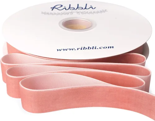 Vista 11 de Ribbli - Cinta de terciopelo negro de 1 pulgada, carrete continuo de 25 yardas, cinta de Navidad negra para envoltorios de regalos, manualidades