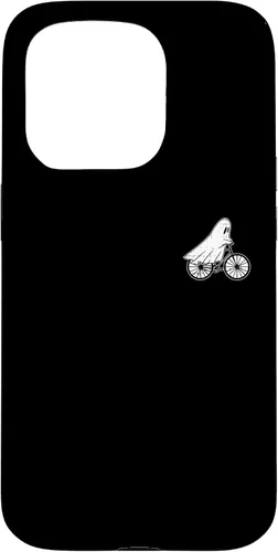 Vista 14 de iPhone 11 Pro Ghost Riding Bicicleta, disfraz de Halloween Ghoul Biker Ciclista caso