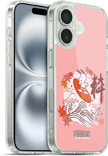 Vista 64 de Carcasa de gel para iPhone 7 Plus/iPhone 8 Plus, diseño de Snoopy Oriental de Peanuts, Badges