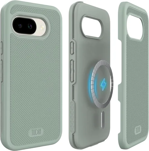Vista 29 de TUDIA Funda protectora para Google Pixel 10a (2026) – [compatible con Magsafe] [MergeGrip] de doble capa delgada [grado militar] a prueba de golpes