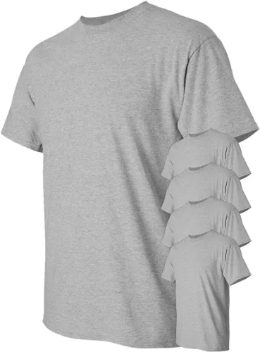 Vista 177 de Gildan Camiseta G500 para hombre Ceniza/baya