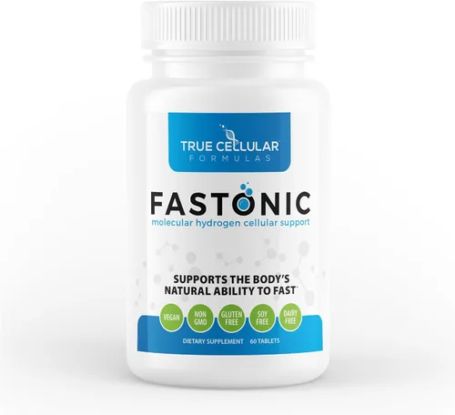 Vista 8 de True Cellular Formulas Fastonic Suplemento de hidrógeno molecular, nivel Elite de porciones H2-60 (60 tabletas) sin OMG, sin gluten, sin soja, ayuno