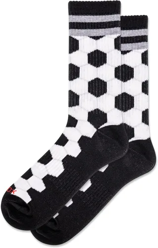 Vista 13 de Hot Sox Calcetines deportivos y atléticos divertidos para hombre, paquete de 1 par, regalos de moda novedosos y divertidos Por encima del par