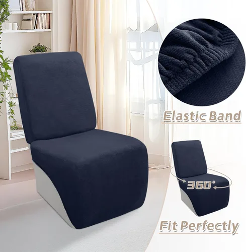 Vista 435 de Arfntevss Fundas de sofá seccional reclinable de terciopelo, Funda de sofá seccional de esquina para sofá reclinable, Funda elástica suave