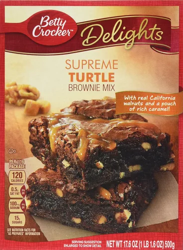 Vista 25 de Mezcla para Brownies Betty Crocker Delights Supreme con Trozos de Chocolate, 18 oz.