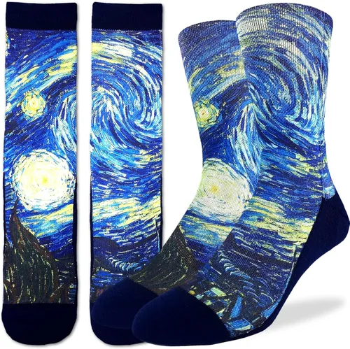 Vista 2 de Good Luck Sock Men's Art Socks, Adult