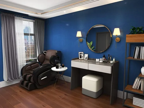 Vista 3 de Juego de 2 lámparas de pared con pantalla de tela, funciona con pilas, sin cables, lámpara de pared con control remoto y bombillas regulables