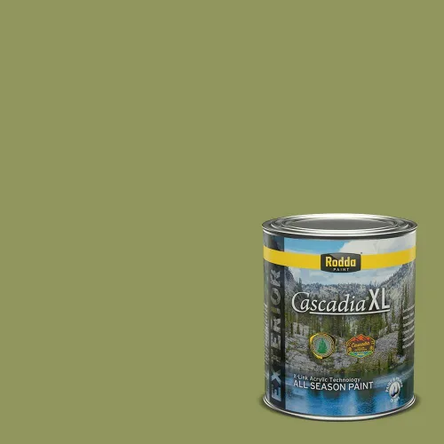 Vista 9 de Rodda Paint CASCADIA XL - Pintura satinada e imprimación para exteriores en uno, cuarto de galón, Aimee