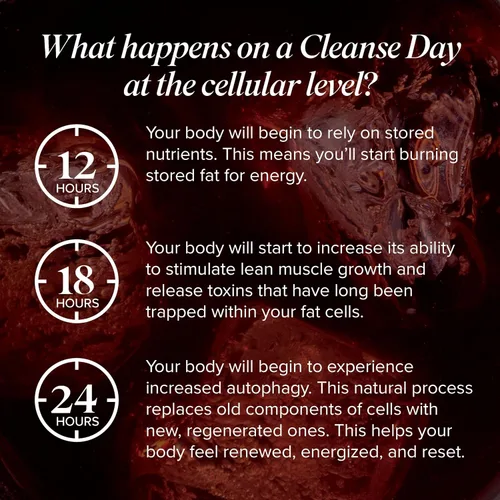 Vista 3 de Isagenix Cleanse for Life - Suplemento en polvo para limpiar bebida sin laxantes ni diuréticos - Apoya el metabolismo con vitamina B12 y niacina