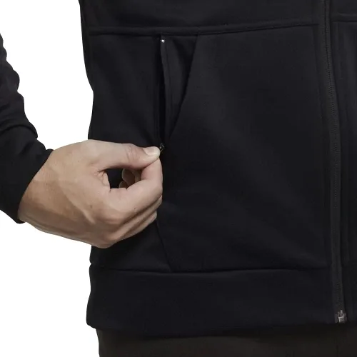 Vista 4 de Nike Dry Therma - Sudadera con capucha y cremallera completa para hombre (as1, alpha, XL, regular, negro), Negro