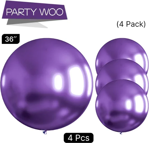 Vista 293 de PartyWoo 50 globos de látex color piel albaricoque, globos de helio boho de Albaricoque-f05