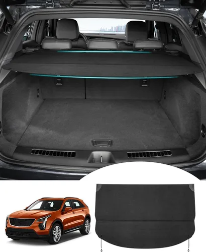 Vista 78 de Powerty - Cubierta de carga para Toyota RAV4 2013-2018, accesorios de cuero