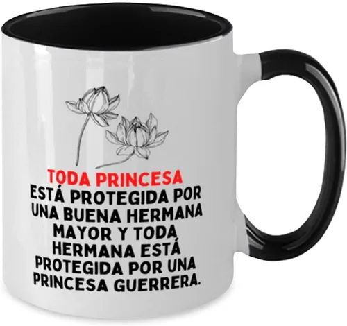 Vista 2 de Taza Toda princesa esta protegida taza de café