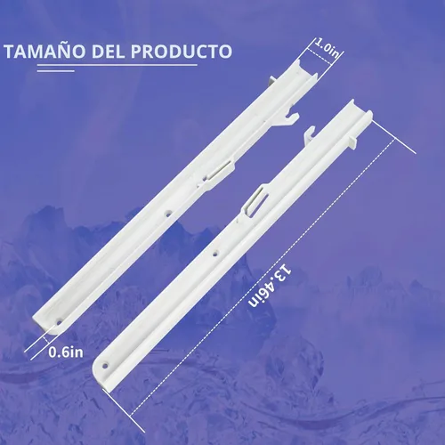 Vista 5 de Kit de repuesto para diapositivas de cubo de hielo Subzero - Izquierda 7014649, derecha 7014661