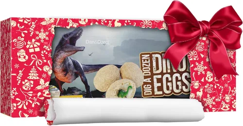 Vista 8 de Dig a Dozen - Kit de huevos de dinosaurio para niños, 12 huevos