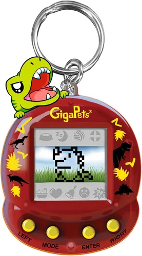 Vista 8 de Giga Pet - Mascota virtual para niños de 5 años en adelante, edición de coleccionista mejorada de los años 90, cuidado de animales para niños