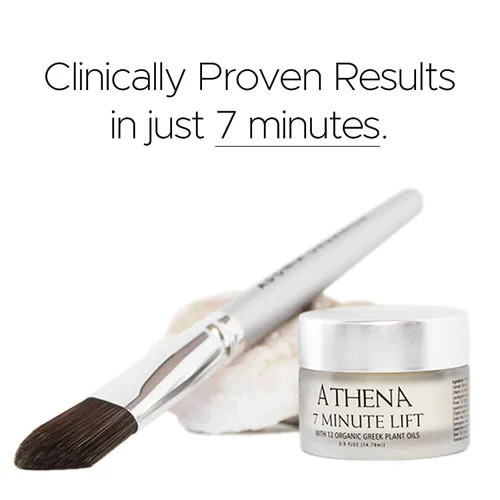 Vista 8 de Athena 7 Minute Lift - Crema de estiramiento facial instantáneo - Resultados en 7 minutos - Suero para tensar ojos, cuello, cara, levantamiento