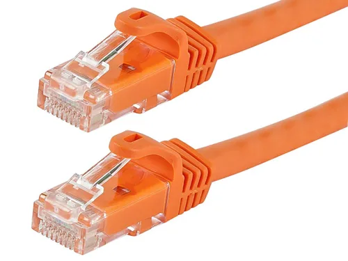 Vista 11 de Monoprice 109843 Flexboot Cable de Parche Ethernet Cat6 - Cable de Red Internet - RJ45, Trenzado, 550Mhz, UTP, Cable de Cobre Puro Desnudo, 24AWG