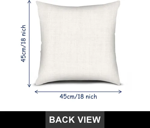 Vista 3 de PICKFORU Juego de 4 fundas cuadradas de almohada navideñas de 18 x 18 pulgadas, fundas cuadradas de invierno con ciervos navideños para sofá