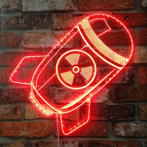 Vista 56 de ADVPRO Arcade Retro Game Classics Video Room RGB Dynamic Glam LED Sign - Forma de corte a borde - Decoración 3D inteligente - Señalización
