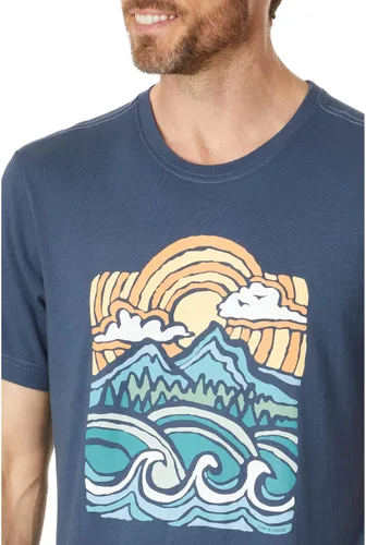 Vista 3 de Life is Good Big Country Camiseta Crusher-Lite de manga corta