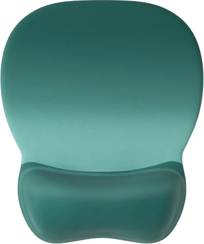 Vista 29 de MROCO - Alfombrilla ergonómica para mouse con reposamuñecas de gel, 9.4 x 8.1 pulgadas, color negro Ergonomic Shape Design for Pain Relief