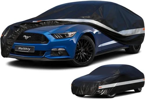 Vista 14 de Funda para Automóvil de 10 Capas Impermeable para Todo Clima para Coupé Hatchback, 100% Impermeable Fundas para Automóvil de Exterior Ajuste
