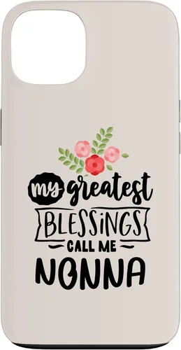 Vista 7 de My Greatest Blessings Call Me Nonna Italian Grandma Women Case for iPhone 17