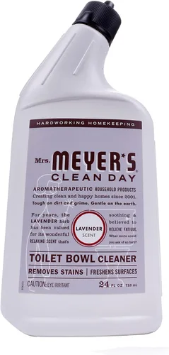 Vista 3 de Mrs. MEYER'S Clean Day - Limpiador de inodoro, lavanda, 24 onzas (paquete de 3)