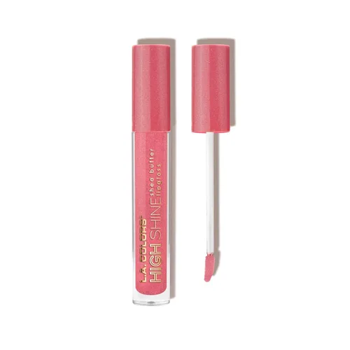Vista 11 de Manteca de Karité Lip Gloss de lato brillo L.A. Colors, de 0,14 onza, Bebé Pastelillos (Baby Cakes)
