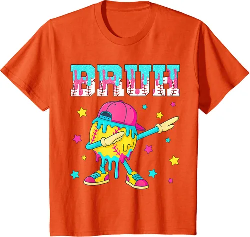 Vista 76 de Baseball Life Style 101 Apparel Youth Drip Baseball Boys Kid Camiseta