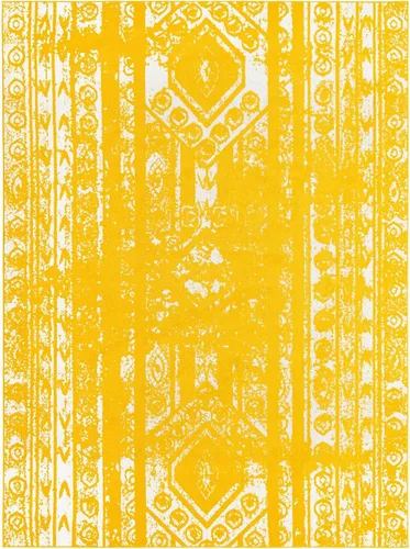 Vista 63 de Unique Loom Lennon Collection - Alfombra de área Zal (2 pies x 3 pies 1 pulgada, rectangular, gris y marfil)