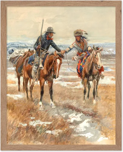 Vista 64 de Poster Master Vintage A Mexican Vaquero Print – Póster retro de vaquero – Arte occidental – Diseño de pared del salvaje oeste – Regalo para hombres