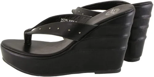 Vista 8 de Milwaukee Performance sandalias de mujer con tacón de cuña con tachas