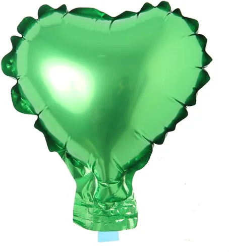 Vista 17 de 5 unids/lote Mini globos de papel de aluminio con forma de corazón de estrella de 5 pulgadas, globos inflables para boda, cumpleaños, baby shower