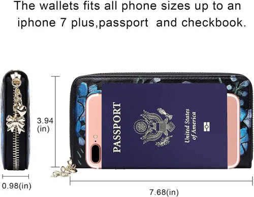 Vista 2 de FEITH&FELLY Women's RFID Wallet