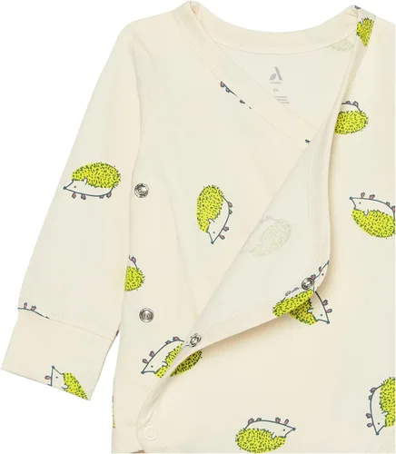 Vista 3 de Tienda Essentials Unisex Babies' Cotton Long-Sleeve Side Snap Bodysuit (Previously Tienda Aware), Pack of 3