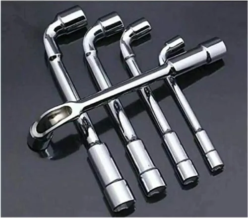 Vista 2 de Llave hexagonal métrica en forma de L con acabado mate (0.236 in TO6 mm)