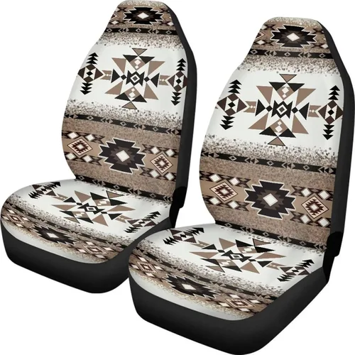 Vista 33 de Juego de 2 fundas de asiento delantero de automóvil, con diseño de bandera estadounidense, juego de 2 accesorios automotrices extraíbles, ajuste