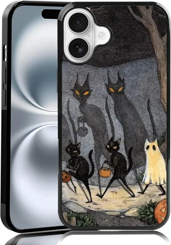 Vista 94 de Elegante funda de teléfono con diseño de gato Marie compatible con iPhone 11, funda de encaje dorado para iPhone, a prueba de golpes, rosa fucsia
