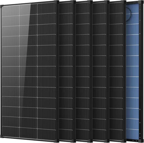 Vista 12 de 200 Watt Solar Panels N-Type 18BB Solar Panel 25.6% High-Efficiency Transparente