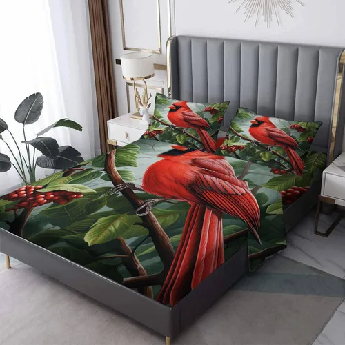 Vista 42 de Juego de sábanas tamaño individual con águila calva, sábanas de cama de águila, microfibra suave y bolsillo profundo y sábanas estampadas sin