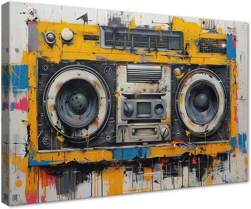 Vista 92 de Novatique Arte de Pared de Cinta de Casete Decoración de Sala de Música Póster Impreso Life Has No Rewind Casete Lienzo Arte de Pared Pósters