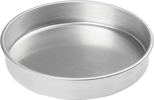 Vista 4 de Winco Molde redondo de aluminio resistente para tartas, 9 x 3 pulgadas