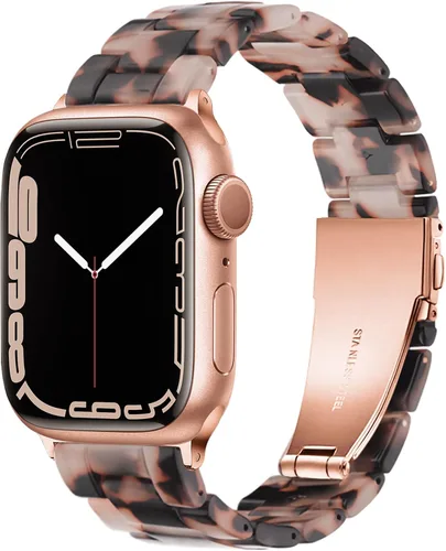 Vista 29 de Bandas para Apple Watch Light House - Correas de resina ligera de moda para iWatch para mujeres y hombres 38mm/40mm/41mm/42mm (Series 11 10)